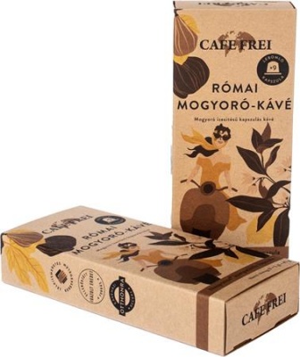 Kávékapszula, Nespresso® kompatibilis, 9 db, CAFE FREI "Római mogyoró"