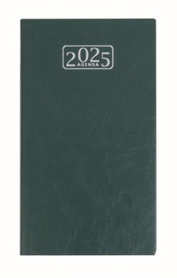 Zsebnaptár, álló elrendezésű, VICTORIA OFFICE "Chrono", zöld (2026 évi)